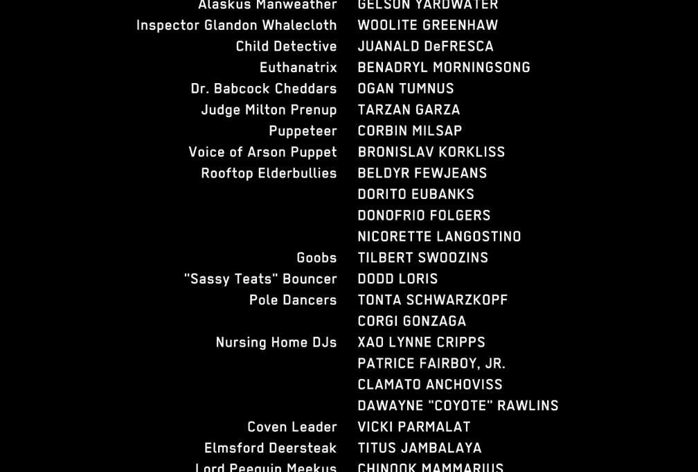 Movie Credits 2: Chinatown (1974) - LiarTownUSA