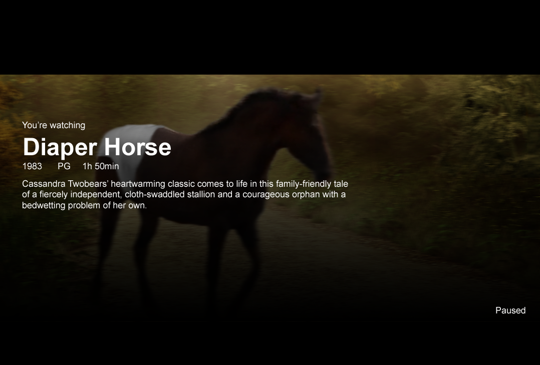 Diaper Horse LiarTownUSA